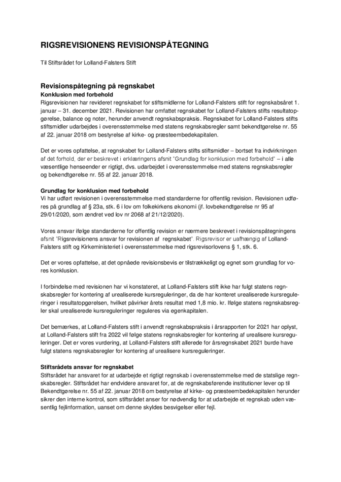 Erklæring for stiftsmiddelregnskaberne for 2021 - Rigsrevisionen.pdf