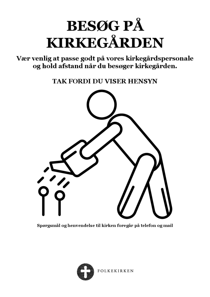 2020 marts Besøg på kirkegården