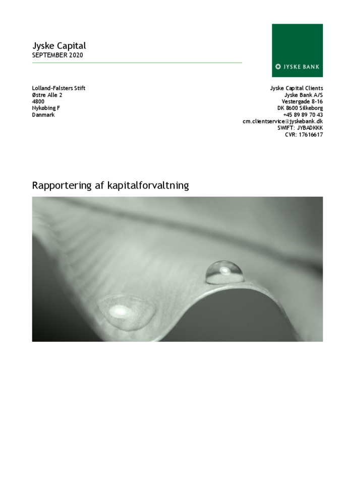 2020_09 Rapport af kapitalforvaltning