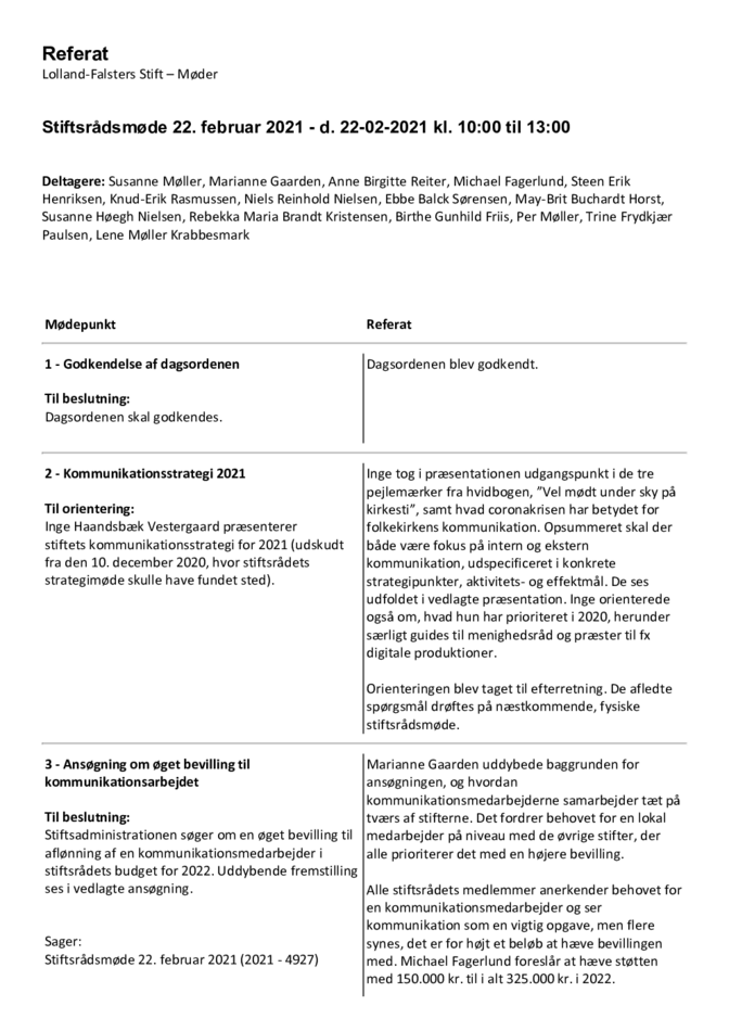 Stiftsrådsmøde 22. februar 2021 - referat - 22-02-2021 191033.pdf