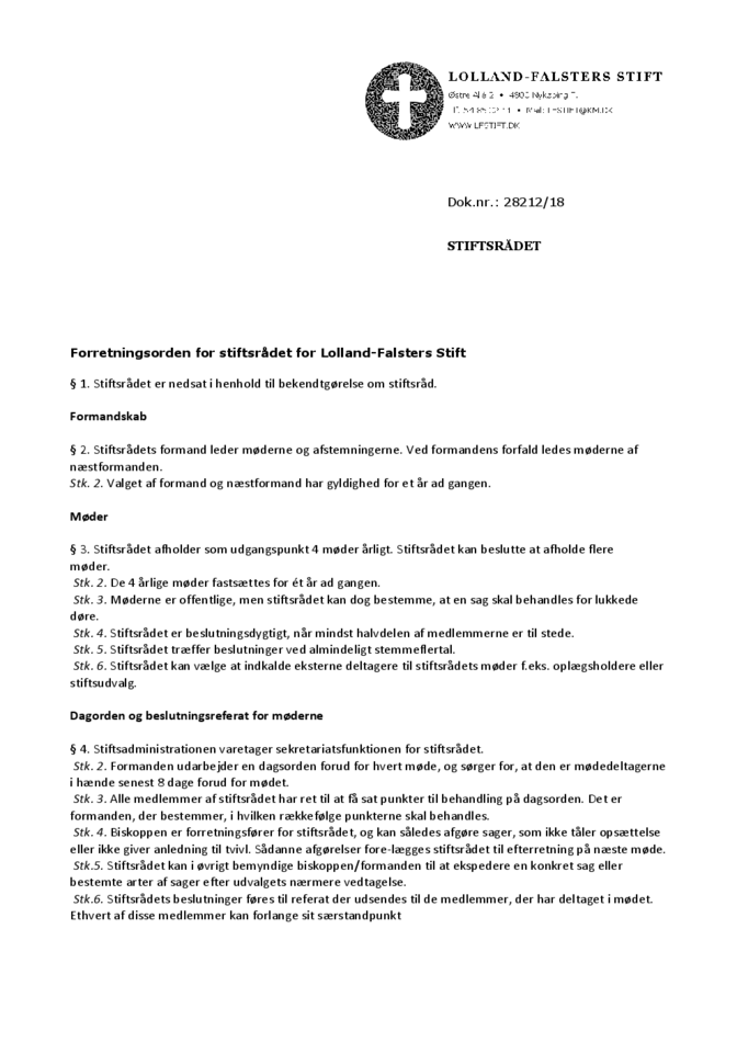LOF_Forretningsorden for Stiftsrådet for Lolland-Falsters Stift pr. 22.02.2018.pdf
