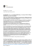 Retningslinjer per 23. december 2020