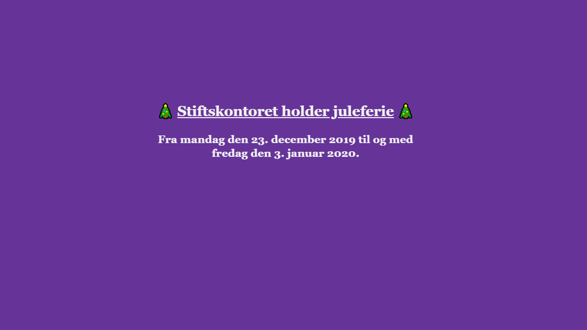 Juleferie 