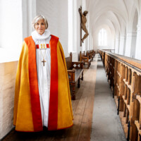 Biskop Marianne Gaarden i Maribo Domkirke