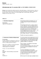 Referat stiftsrådsmøde 191120