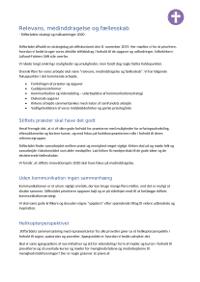 Stiftsrådets strategi og målsætninger 2020