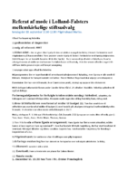 Referat fra møde i det mellemkirkelige stiftsudvalg 10 september 2020