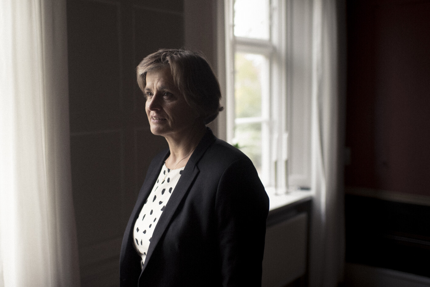 Marianne Gaarden i bispegården, Nykøbing F.