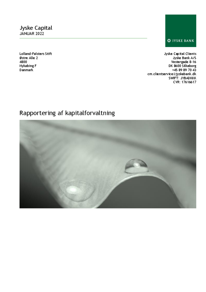 Afrapportering af Kapitalforvaltningen Lolland-Falsters Stift januar 2022.pdf