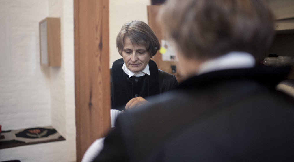 Marianne Gaarden i Maribo Domkirke