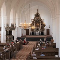 Gudstjeneste i Maribo Domkirke