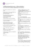 Prædiken ved Klosterkirkens 600 års jubilæum