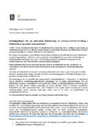 2020 oktober nye retningslinjer