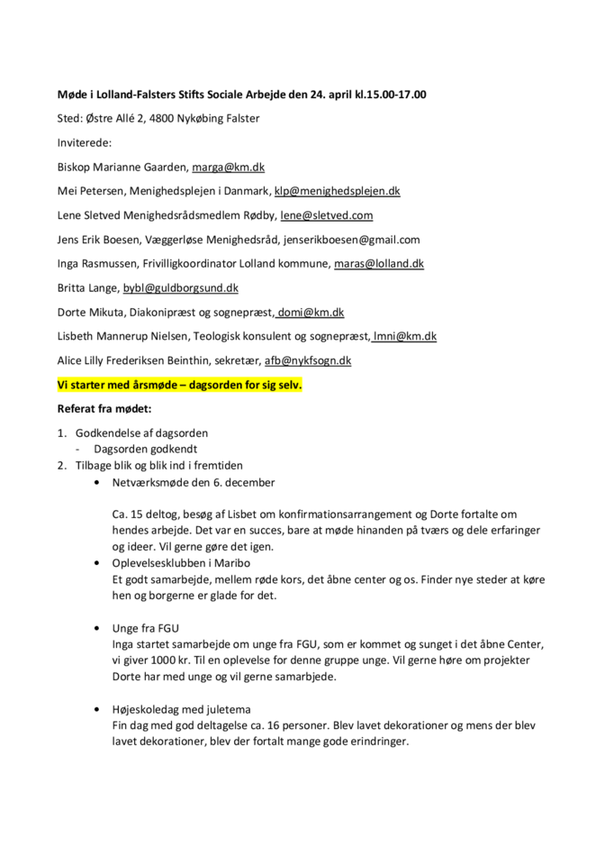 LFSA Møde april 2024