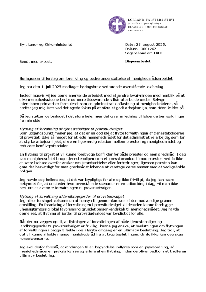 Høringssvar til forslag om forenkling og bedre understøttelse af menighedsrådsarbejdet.pdf